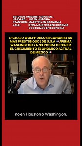 Wolff ha enseñado economía en varias instituciones, incluyendo laUniversidad de Massachusetts Amherst, donde se convirtió en profesor emérito, y la New School de Nueva York, donde es profesor visitante #pageviralシ゚ #followersreelsfypシ゚viralシfypシ゚viralシal #reelsviralシ #fypシ゚viralシ #fypviralシ #foryouシ #mexico #usa #Washington #Noticias Claudia Sheinbaum Pardo #economía #MarceloEbrard #hoy #BreakingNews #AMLO #PEMEX #Comparte #Trump | Silvia Ale de León