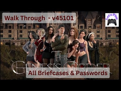 The Genesis Order All Briefcases & Passwords | V 45101