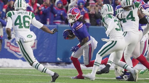 Bills' James Cook gets final update to NFL rushing title battle with Derrick Henry, Jonathan Taylor
