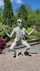 Did you know there's a concrete garden in Nova Scotia? 👉 [FOLLOW @dashboardliving for more NS hidden gems] 📍 Liverpool, Nova Scotia It's not the first time we've shared Cosby's garden centre with you and it won't be the last because this place is MAGICAL. The woodland trail system behind the garden centre is home to dozens of concrete sculptures, all hand-crafted by Nova Scotia sculptor, Ivan Higgins. The whole thing feels like a fairy-tale and what's even more spectacular is that Ivan is cons