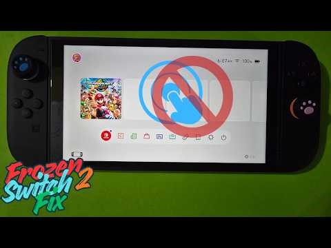 Nintendo Switch 2 Frozen Screen Fix