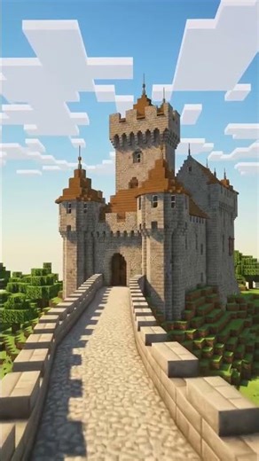 Minecraft and castles #minecraft #noticias #viralshort