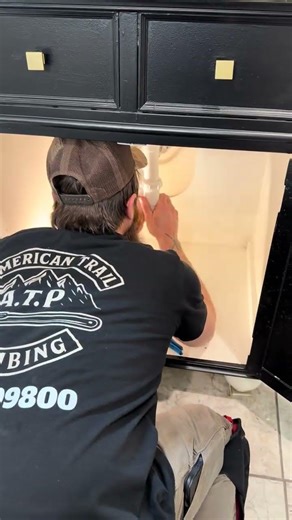 “Out with the drip 💧 in with the drip-free. Faucet upgrade done right.”