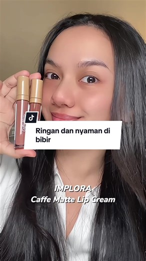 Implora Caffe Matte Lip Cream: Ringan dan Nyaman!