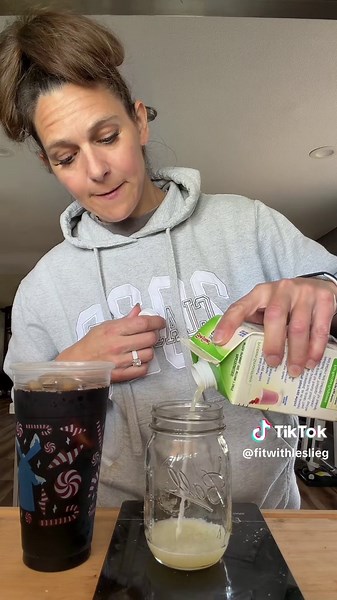 Bikini Prep Iced Coffee with Egg White Cold Foam