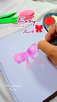 Easy Pookie Art #PookieDrawing #EasyDrawing #CuteArt #Pookie🎀 #YouTubeShorts #ArtShorts