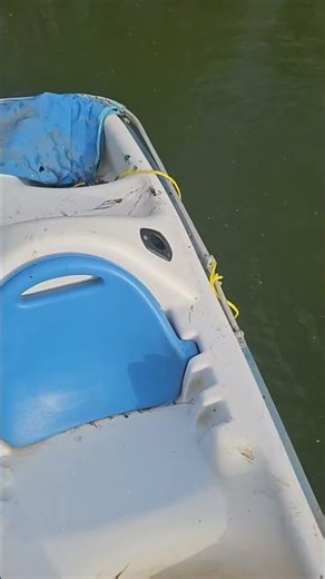 Bass Fishing in a PEDDLE BOAT