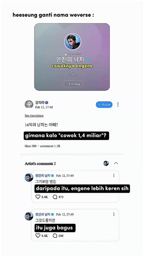 Bucin Final Boss: Pencapaian 1.4M untuk Engene