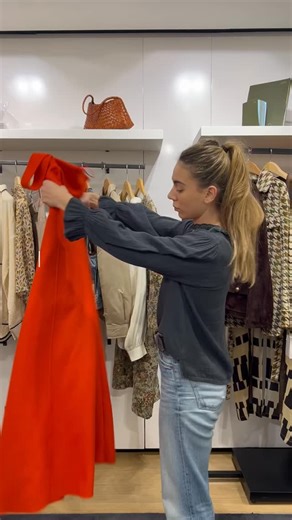 POV: orange is the dress code 🍊 We get invited to a party with an orange dress code, and of course, we’re ready. You’ll never catch us unprepared: we have every colour, every mood, every moment covered. Today it’s orange. Tomorrow, who knows. | The Place London