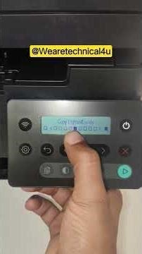 HP M126 Plus Dark Copy Settings Fix. #printer