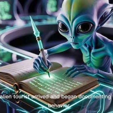 An Alien Visited Earth as a Tourist 👽🌍 | Funny Animation