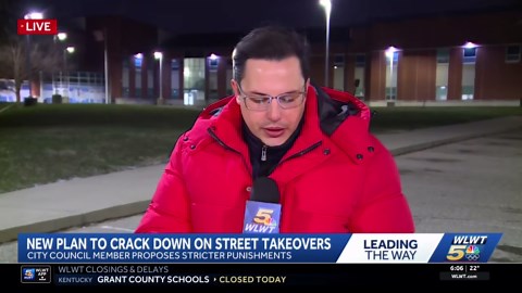 Cincinnati council member wants to pump the brakes on street takeovers after chaotic weekend