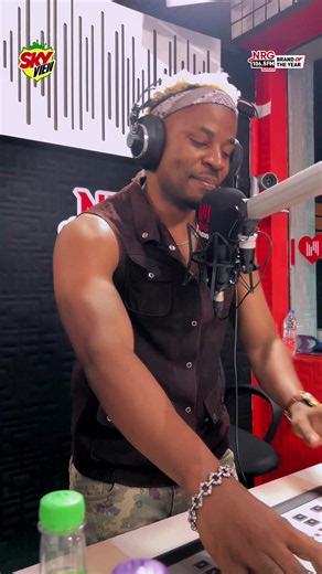 No pen, no paper, just pure instinct @ZIZA BAFANA turned the studio into a full concert with his freestyles. #NRGAmshowUG #NRGRadioUG