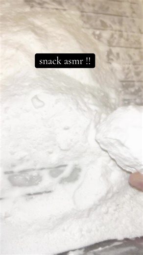 Satisfying Baking Soda Chewing ASMR