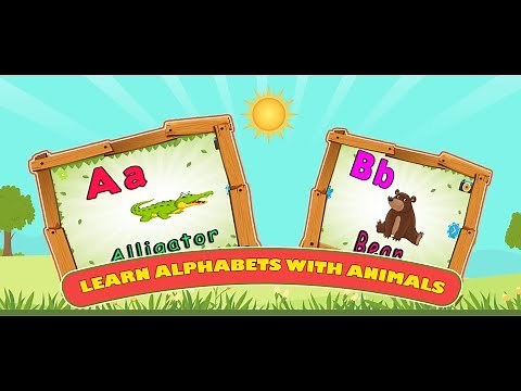 Animal ABC Learn The Alphabet | Learning Animal Names and Sounds For Toddlers | The Learning Apps