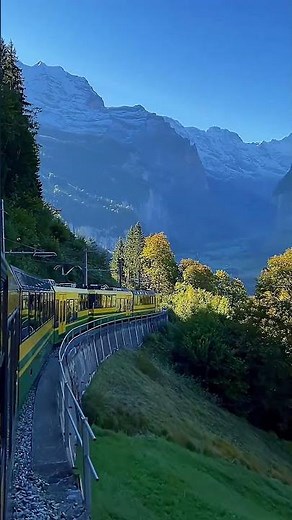Switzerland Train Journey | The Most Scenic Ride in the World 🇨🇭🌄