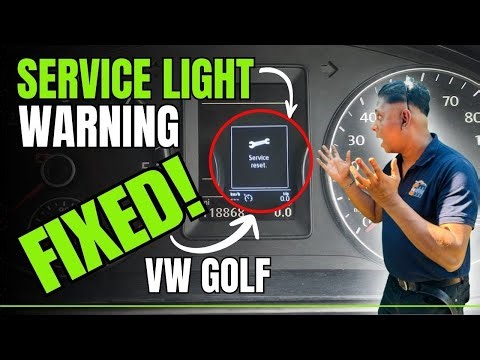 VW Golf Service Light Reset (NO TOOLS) | Easy 1-Minute DIY Method | 2025║Sanu Motors