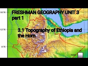 FRESHMAN GEOGRAPHY Unit 3 part 1
