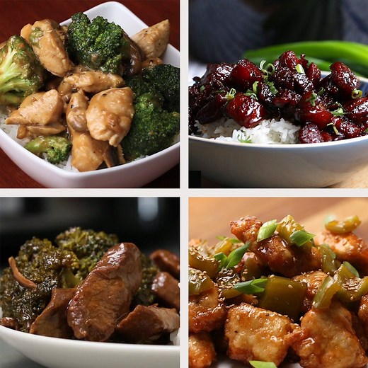 831K views · 3.7K reactions | These 6 Chinese take-out-inspired dinners. Recipes: https://tasty.co/compilation/6-homemade-chinese-dinners | Tasty | Facebook