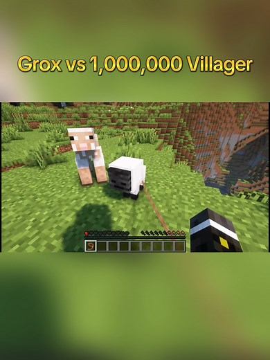 Grox vs 1,000,000 Villagers: A Minecraft Showdown