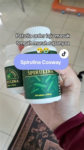Cosway spirulina ni dah jadi rutin dalam family kitorang. Anak aku siap ada botol sendiri tau makan sebelum pi tadika hehe
