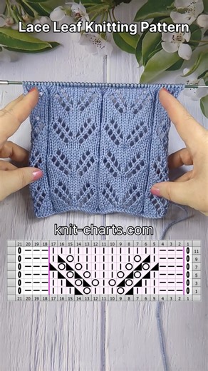 46K views · 584 reactions | Lace Leaf Knitting Pattern #laceleafpattern #knitwear #knittinglove #handmadeknit #knitfashion | Free Knitting Patterns | Facebook
