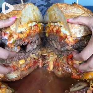 This 15lb Belly of the Beast Burger looks ridiculous! 🍔 Unlokt | IGV
