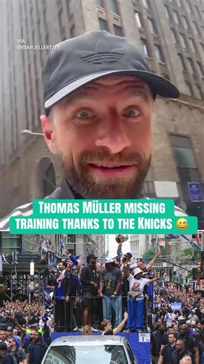 MLS star Thomas Müller's GPS couldn't save him today 🙃 (via @Thomas Müller) #Soccer #worldcup #germany #MLS #knicks