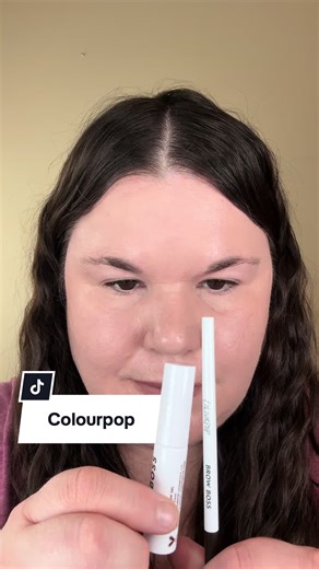 Feathered brow look featuring brow boss . Okay so I definitely didn’t do this right but I tried. I’m not good at brows but I’m trying to learn . @ColourPop Cosmetics lifting brow gel and brow boss pencil shade light brown #colourpopbesties #colourpop