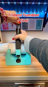 Let’s sublimate a 40 oz tumbler using our Trident tumbler tool. Giving the tightest sublimation paper wrap. Remember if you have writing on your design don’t forget to reverse it!!👍 #pinchperfect #crafting #tumbler #sublimationprinting #tumblersublimation | Plymouth Creative