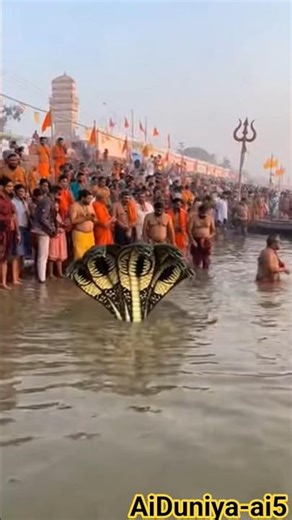 6 Headed Snake In Ganga River During Kumbh Mela | Full Reality Explained