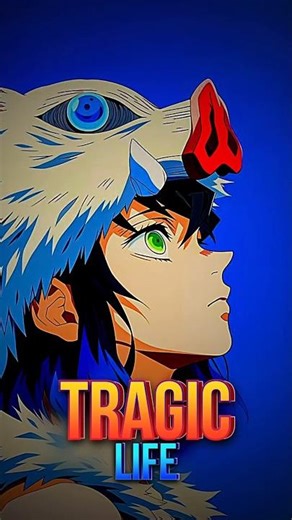 Inosuke's life was traumatic #anime #demonslayer #kimetsunoyaiba #tanjiro #inosuke #nezuko #shorts