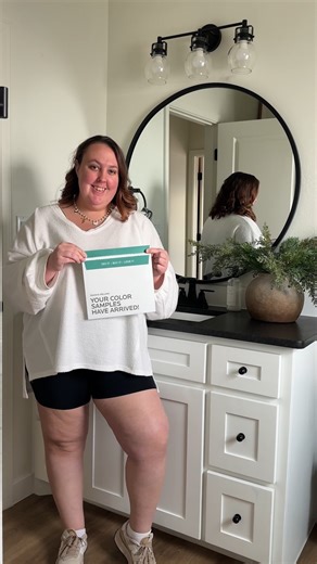 Our Peel & Stick paint samples are the ultimate hack. Which color would you choose? . 📸: @modern.desert.living (on Instagram) 🎨: Sticks & Stones SW 7503 Foothills SW 7514 Warm Stone SW 7032 Natural Linen SW 9709 | Sherwin-Williams