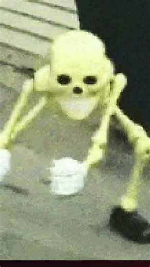 minecraft skeleton on real 😂😂