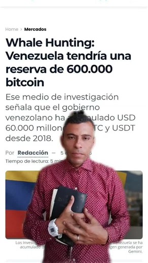 Consiguen cuenta de maduro con la reserva de moneda electrónica #viral #greenscreen