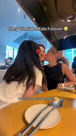 Mother and Daughter Hug and Kiss Moments — Cherish While They’re Small