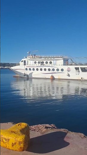 Luxury Ferry Crossing on Crystal Clear Blue Water | Stunning Sea View Ferry Journey