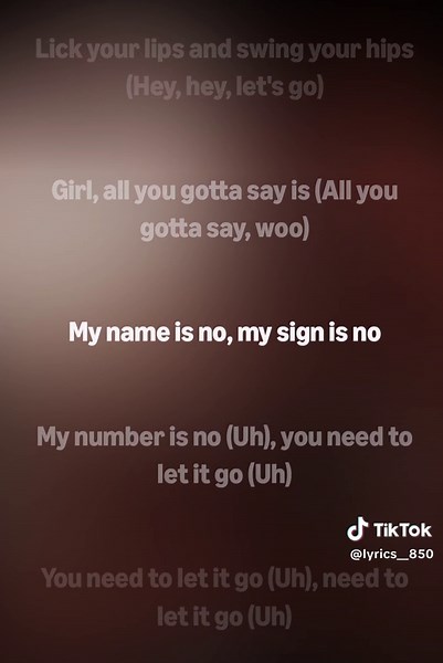 No Megan Trainor lyrics video