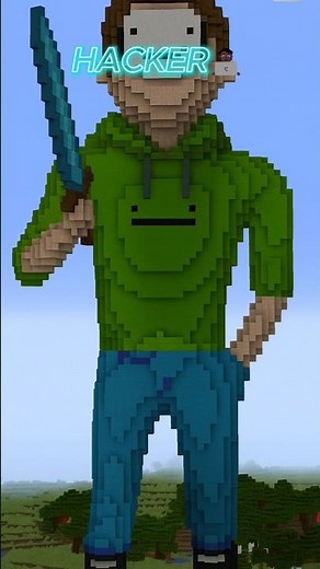 “Minecraft Noob vs Pro vs Hacker: Dream Skin Build! 😱🔥”