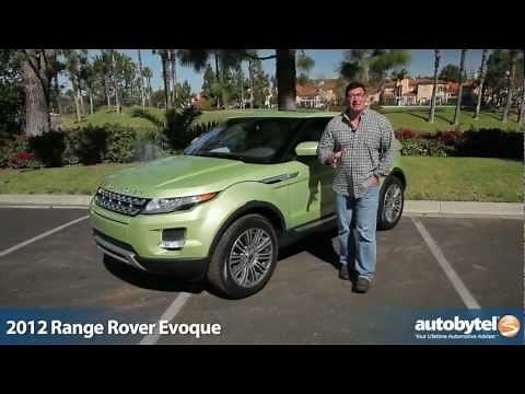2012 Range Rover Evoque Test Drive & SUV Review