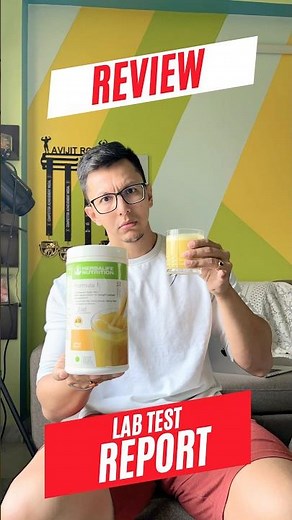 Herbalife Formula 1 Lab Test Report & Review #corefitlab #shorts