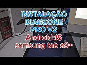 Free App and How to Install #Diagzone Pro V2 on #Android 15 - Preview Video