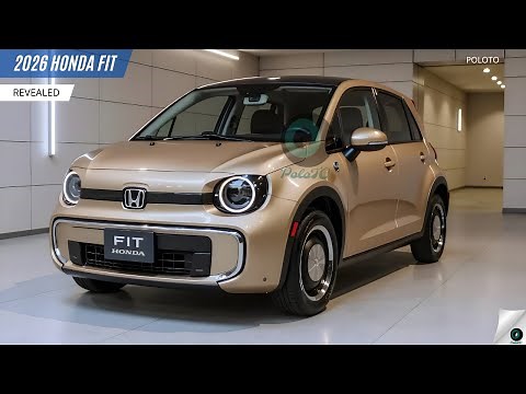 All New 2026 Honda Fit Revealed - Everything new from this famous hatchback!