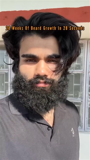 ᴀɴꜱʜ ᴅᴏɢʀᴀ | ᴛʜᴇ ʙᴇᴀʀᴅ ɢᴜʏ on Instagram: "28 Weeks of Beard Growth in 28 Seconds"