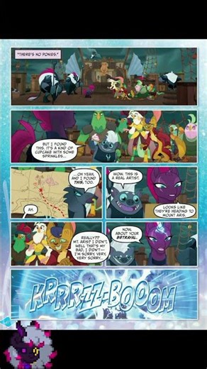 🦄 TOWARDS Mt. Aris 🗻 #mlp #comics #movie