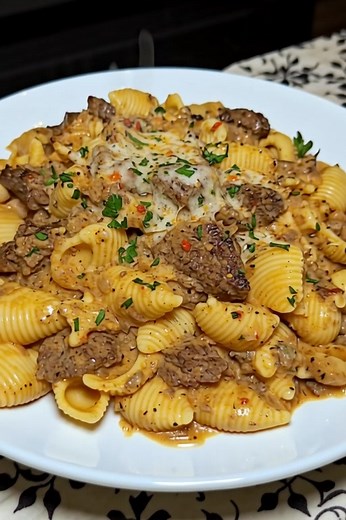 44K views · 92 reactions |  Recipe: Creamy Beef & Shells Pasta ​A...