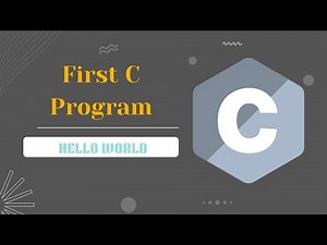Write Your First C Program | Hello World in C