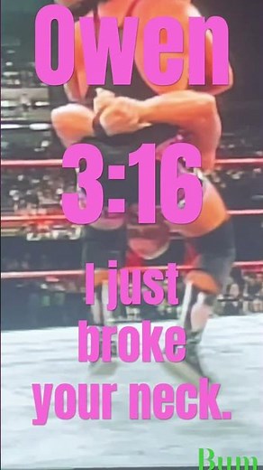 Owen Hart Piledriver on Stone Cold Steve Austin that just broke his neck OWEN 3:16 …