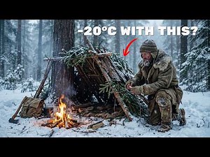 What Was a Woodsman's "Bivouac"? The 5-Minute Shelter for Bitter Cold...