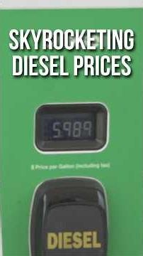 Truck driver of over 50 years reacts to high diesel prices - Dakota News Now